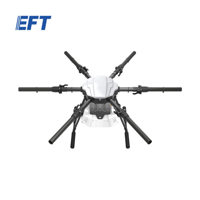 E616 P Agricultural Drone Frame - white color - top view