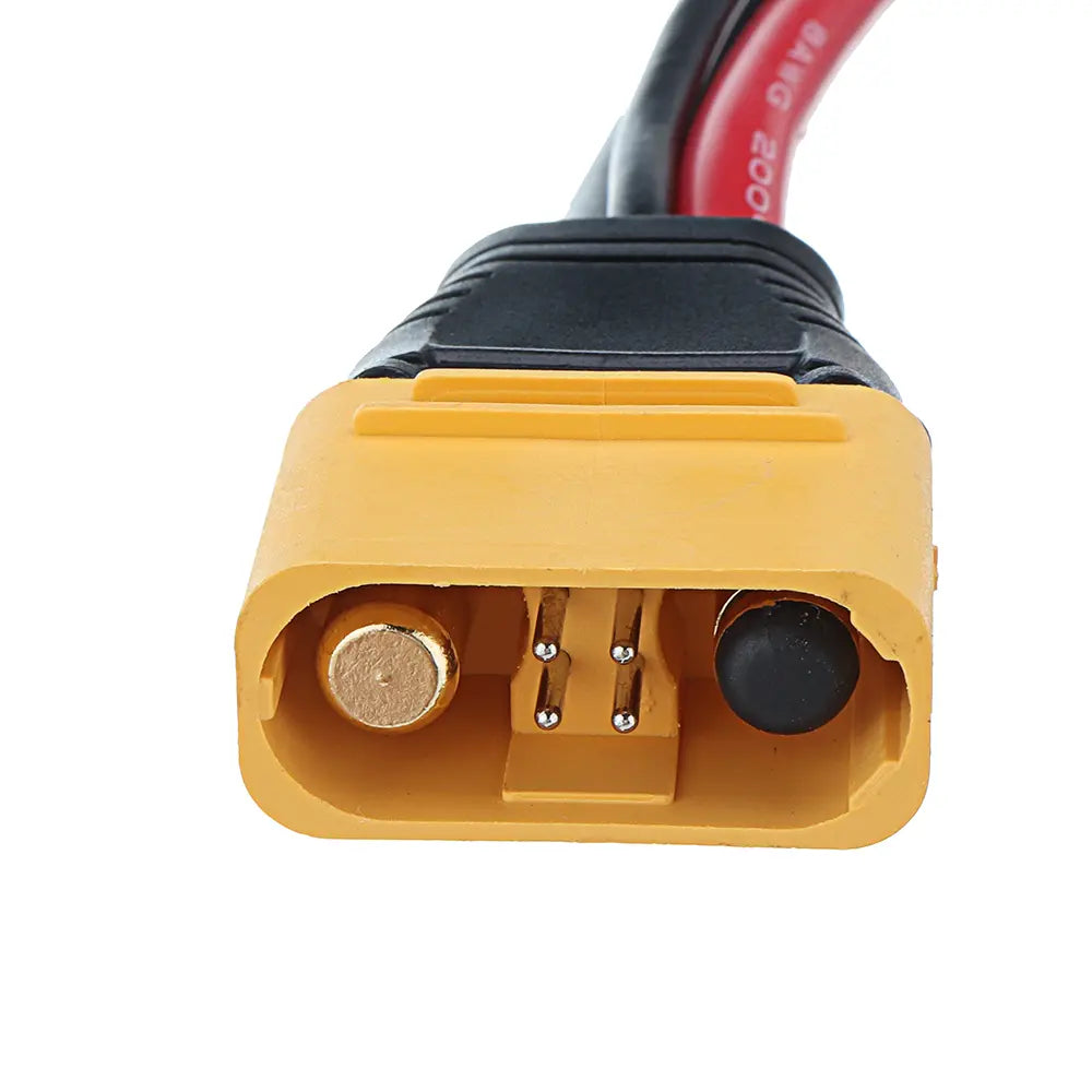 AS 150 Male Connector power Cable close view - drone parts components