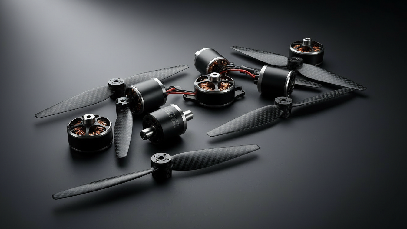 Drone Motor and Propellers