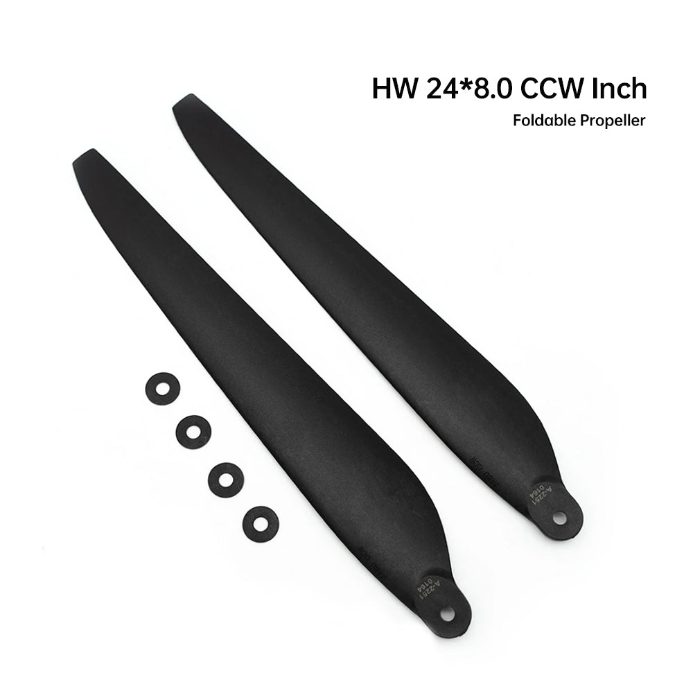 Hobbywing Original 2480 Pair of CW-CCW Propellers Without Adapter-Drone propeller and motor